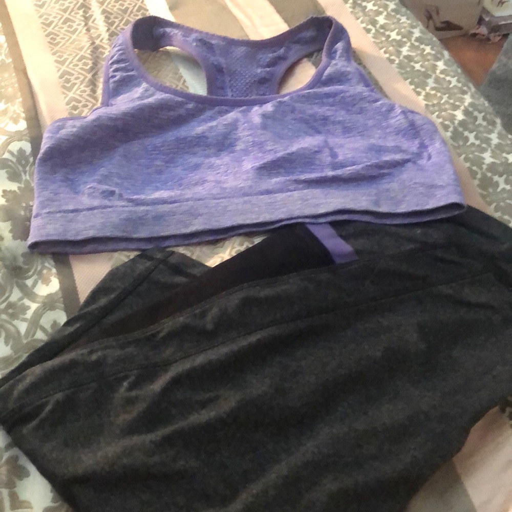 Working out outfit
